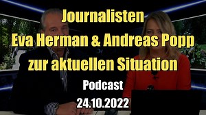 🟥 STABIL DURCH DEN WANDEL: Journalisten Eva Herman & Andreas Popp zur aktuellen Situation ⬇️ Themen: ▪️"Generationenaufgabe": Von der Leyen und Scholz wollen "Marshallplan" für Ukraine ▪️Warnung: Deutschlands Bauern-Präsident kündigt Lebensmittel-Verknappung an ▪️Deutschland und Österreich: Immer mehr Produkte werden jetzt schon nicht mehr geliefert ▪️Türkei will russisches Gas an Drittländer verkaufen – Jetzt warnt die EU ▪️Cyberangriffe und Stromausfälle: Spezialkräfte der Bundespolizei wappn