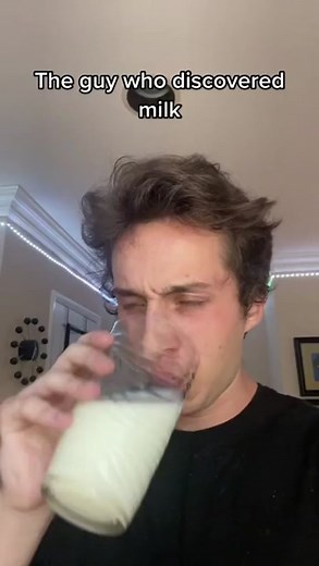 POV the guy who discovered MILK #It'sblanko #fyp #knowledge #trend