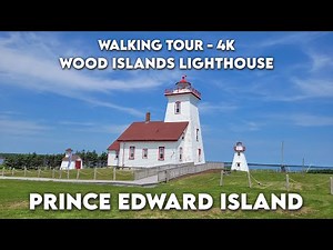 Wood Islands, PEI| 4K Lighthouse Walking Tour: Discover Coastal Charm and Maritime History 🌊🚶‍♂️