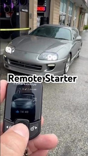 High-end all in one remote starter and security system #compustar #carthief #securitysystems