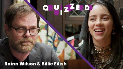 Rainn Wilson Quizzes Billie EIlish on ‘The Office’ Trivia | Billboard