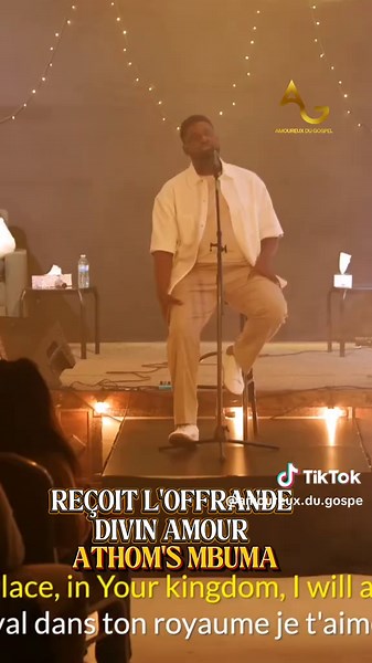 Divin Amour: Athoms Mbuma Live Performance