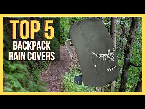 ✅ Top 5 Best Backpack Rain Covers for Hiking 2024