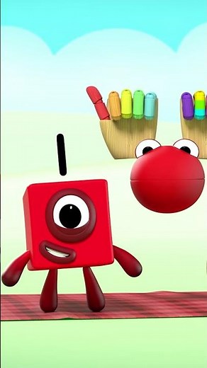 Comptage arc-en-ciel avec des Numberblobs - Partie 1 | Compter avec Un et Deux - Numberblocks
