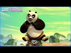 Po's Hilarious Training Fails | Kung Fu Panda Movies | Screen Bites Family
