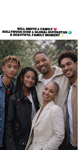 Will Smith & Family ❤️Hollywood Icon & Global Superstar 🌍A Beautiful Family Moment ✨
