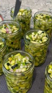 Zucchini Relish Canning Recipe 🔥🔥