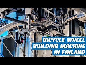 Bicycle Wheel Building Machine in Finland | 4K
