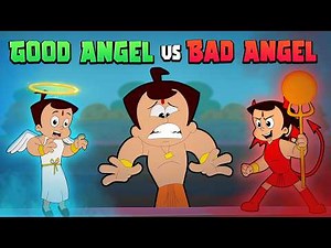 Chhota Bheem - Good Angel VS Bad Angel | Funny Kids Cartoons | Videos in Hindi