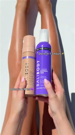 Bali Body Deep Violet Mousse vs Express