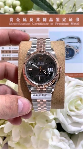 Best Rolex Datejust Super Replica Watches Datejust 1:1 Super Clone Watches Real 18K Rose Gold Wrapping Super Watches