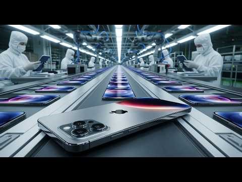 Inside Apple's iPhone Factory – (Full Process) How Million-Dollar Tech Is Made