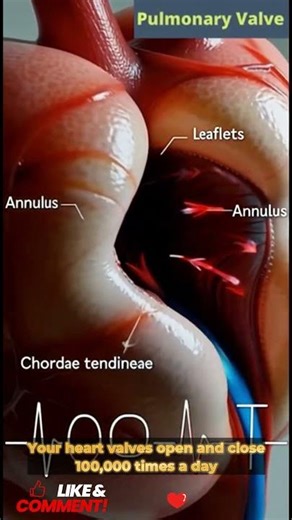 How Heart Valves Work: Opening & Closing Animation | 41