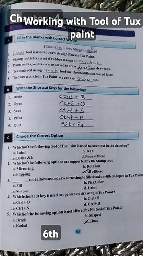 #computer # chapter -4 Class 6th#pseb#