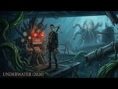 समुद्र की गहराई में जाग गया करोड़ों साल पुराना राक्षस! 😱 | Underwater 2020 Movie Explained in Hindi