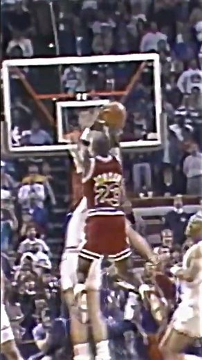 Michael Jordan’s “The Shot” 1989