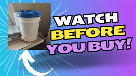 Watch Honest review of 5 gallon buckets on Amazon Live