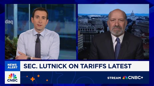 Watch CNBC's full interview with Commerce Secretary Howard Lutnick