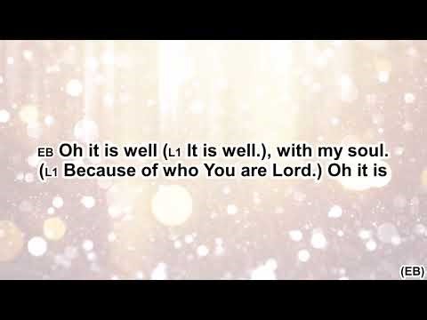 It Is Well - Bethel - Instrumental (Original Key G) - 3.12.26