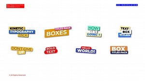 Videohive Box Titles | After Effects 50769998 - 50769998 AEdownload.com
