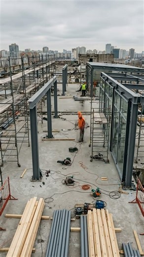 This Destroyed Rooftop Got a Jaw-Dropping Glow-Up #design #construction #transformation