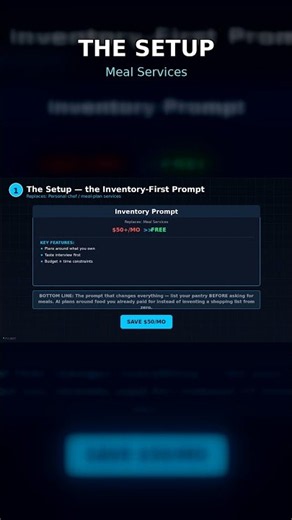 The Pantry-First Prompt That Fixed AI Meal Planning