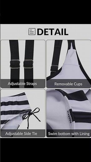 Stylish & Versatile: Yonique Tankini Swimsuits