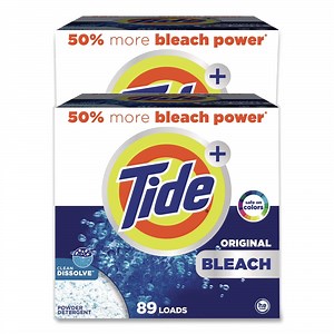 (2 pack) Tide Plus Powder Laundry Detergent 89 Loads 144 oz