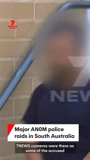 BREAKING: More than 30 people have been arrested in a statewide police sting across South Australia, believed to be linked to the encrypted messaging app AN0M. #7NEWS | 7NEWS Adelaide