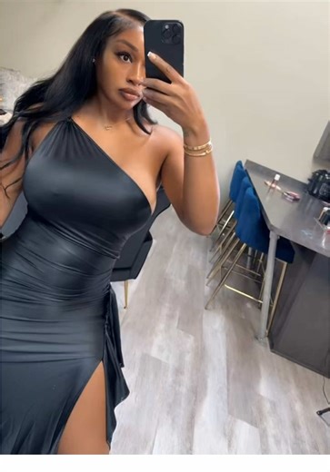 Formal maxi, dress in black | Maxi Dress