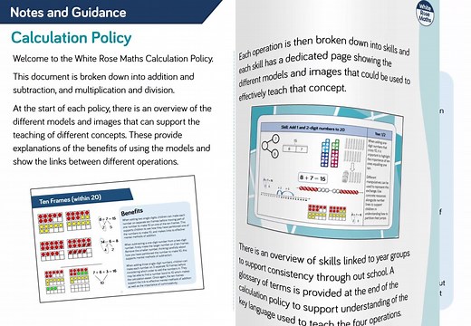 12K views · 153 reactions | ⭐️ NEW Calculation Policy ⭐️ We have produced a calculation policy for addition and subtraction ➕➖ and multiplication and division ✖️➗ to help you plan for the models and images you use across years 1 to 6. We hope you find them useful.  Download FREE here https://whiterosemaths.com/resources/primary-resources/primary-sols/ | White Rose Education | Facebook