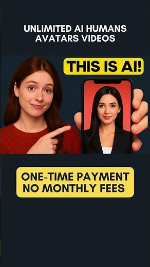 Create Unlimited AI humans Avatars Videos