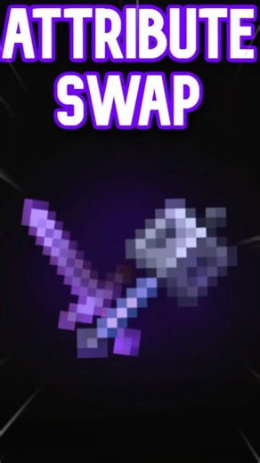 Attribute Swapping In Minecraft #unstablesmp #shorts