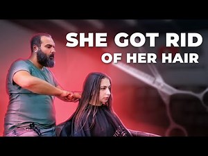 EVERYONE WAS SHOCKED! 😲 Unique Long to Short Haircut | HAIR ASMR CEYHUN