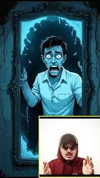 زندان آینه 😨#ترسناک #ترس #داستان_ترسناک