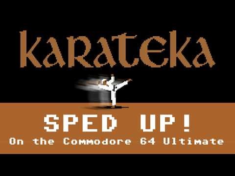 Karateka… but it’s SPED UP! (C64 Ultimate Turbo Test)