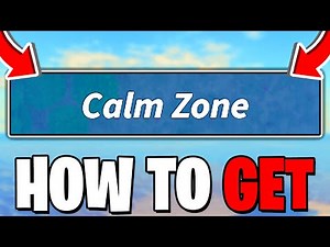 How To GET TO CALM ZONE In Fisch! (Calm Zone Location) Roblox