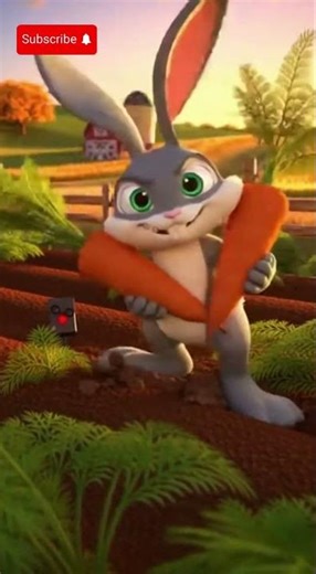 Clever Rabbit🐰 Ne Carrot Chura Li🥕| Funny AI Cartoon Short