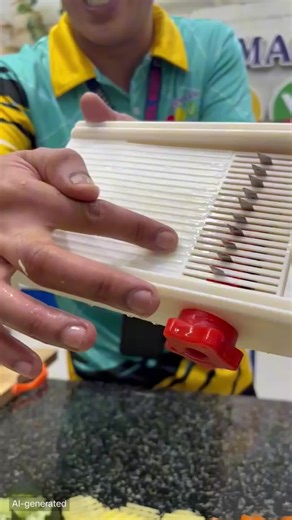 French Fries in 3 Seconds with Edmark Slicer!