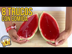 8 awesome tricks with food for impress (COMPILATION)