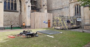 Dig at Exeter Cathedral could find artefacts from Roman times