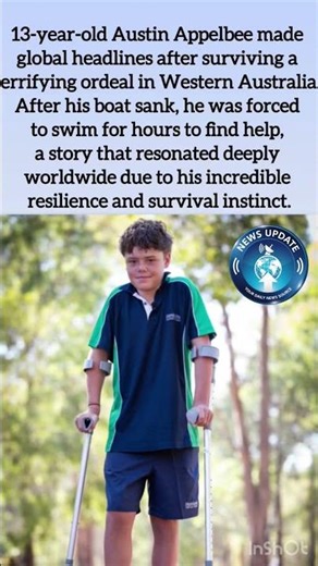 13 years ild hero austin applebee swim to save family