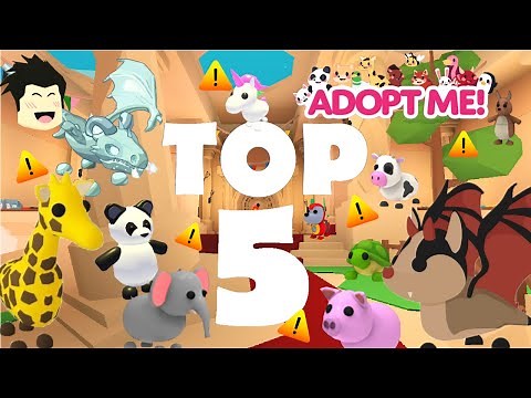 LAS 5 MASCOTAS MAS IMPORTANTES DE ADOPT ME | Linkego