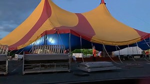 Fourth time lapse footage of our set up today | Hudsons Circus