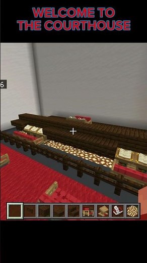 I BUILT A COURTHOUSE IN MINECRAFT! #minecraft #courthouse #build