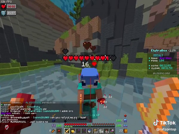 still on high ping ip : blissmc.org @Zeeeet @ops567 @tragic @kztoby @tryharderpumpkin @tiko_0009 @i'm from Vietnam #blissmc #boxpvp #elypvp #minecraft
