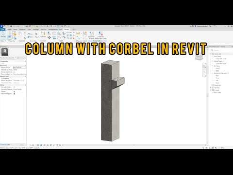 Column with Corbel in Revit