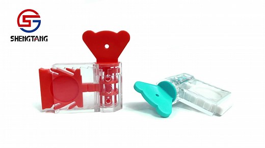 Pull Tight Plastic Meter Seal Round Meter Seal Antitamper Twist Plastic Meter Seal Lock