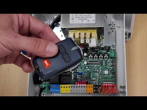 BFT Mitto - Añadir Un Nuevo Control Remoto a Un Operador BFT *SIN* Pantalla Digital
