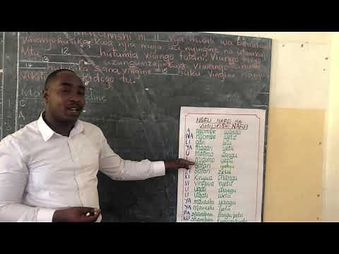 Kiswahili lesson class 7